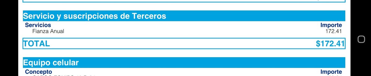 luisspavon's tweet photo. Bien ahí @Telcel @ServicioTelcel con esa fianza, lo bueno de esto que solo me quedan 4 meses de contrato. Me ofreces algo mejor @ATTMx ?? https://t.co/H2n40UuV8c