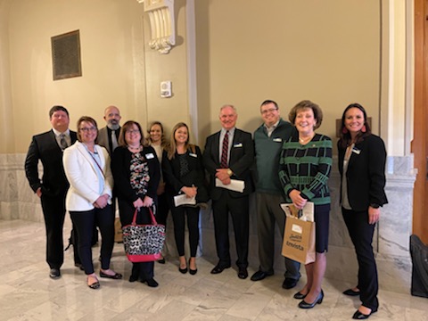 EnvistaCU's tweet photo. Happy to be back in person with our credit union and legislative friends at Kansas Day at the Capitol today! We look forward to this day spent with lawmakers advocating for our members and community.
#DATC22 #EnvistaDifference #CUDifference https://t.co/viMgF6V8LU