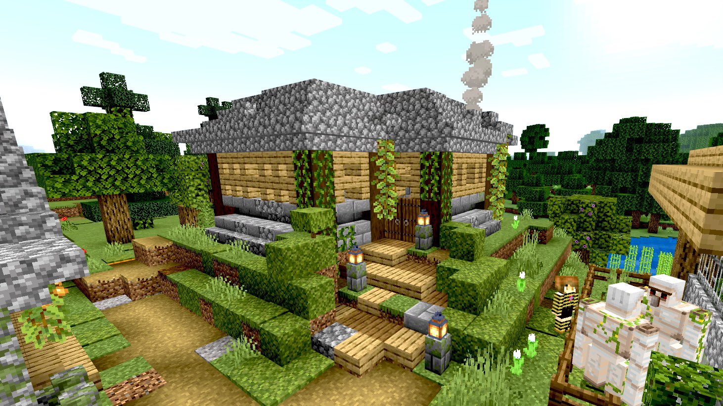 アンジー 道具鍛冶さんの家作りました 職業ブロック Minecraft マイクラ マイクラ マインクラフト サバイバル T Co Ocpxkrzxm8 Twitter