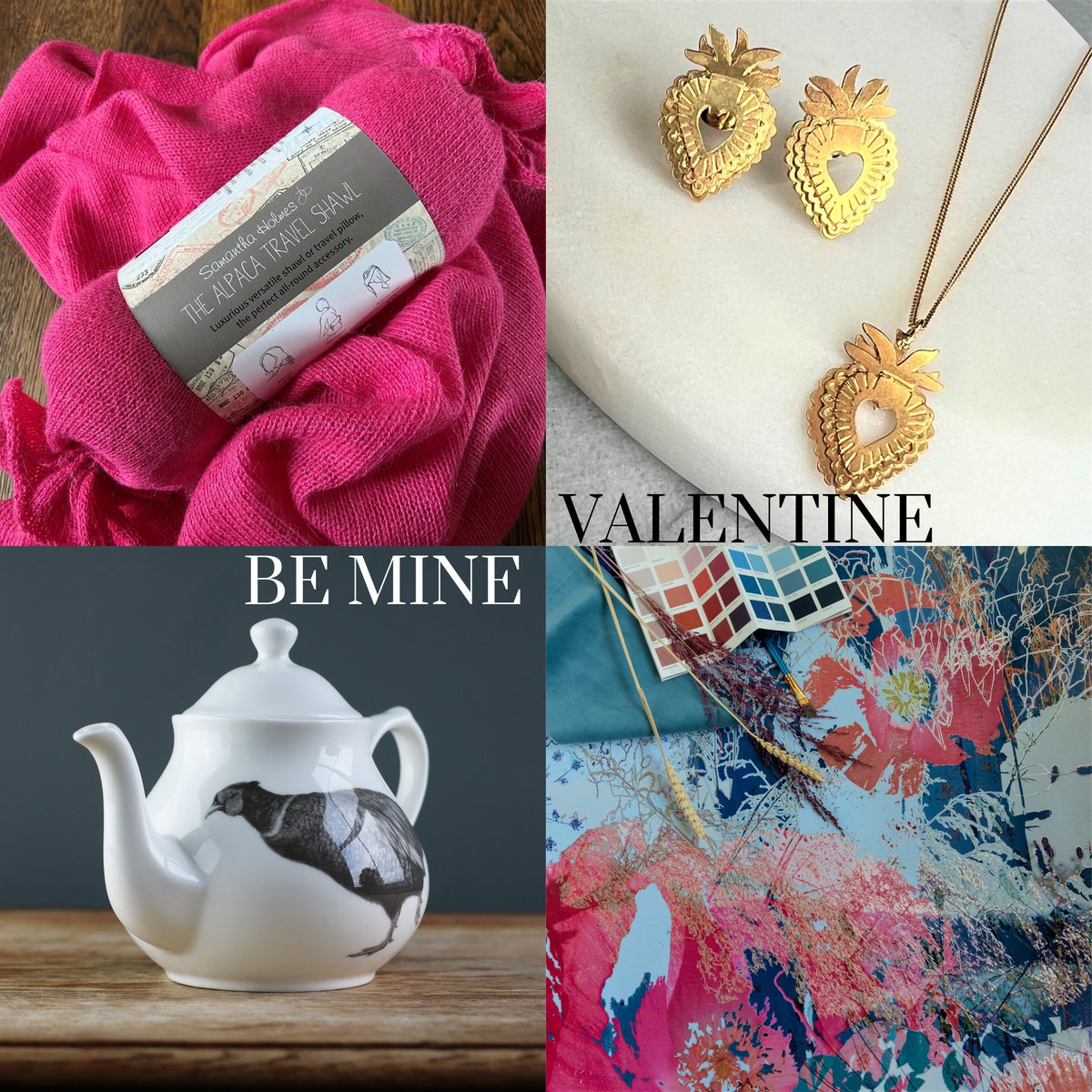 DESIGNER VALENTINE GIVEAWAY!
We’ve teamed up with 3 talented British designers to offer a fantastic Valentine’s Giveaway.
Head over to our Instagram page for further details on what you could win and how to enter!  instagram.com/samanthaholmes…