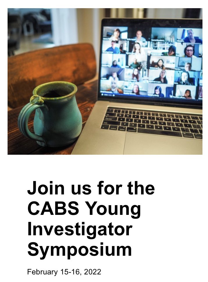 Attention, young investigators!! Save the date: February 15-16, 2022. Join Us for the CABS Young Investigator Symposium. Registration is FREE for all CABS members. Stay tuned! @IFMRSHubLE @ASBMR @ANZBMS_ECIC @ECTS_soc @IFMRSGlobal @ORSsociety