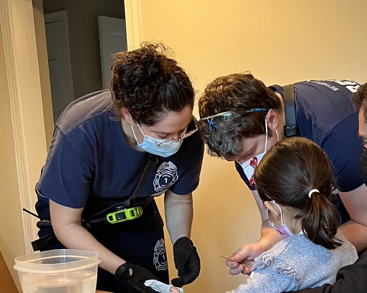mcfrsPIO's tweet photo. ICYMI (2/6) @mcfrs A707, PE707, RS741B on scene, 7000blk Bybrook La, Chevy Chase, injured child, 4-year old w/ finger stuck in toy (round wooden block) Using specialized equipment &amp; training, @BCCRS RS741B crew safely removed trapped finger. No injuries, no transport necessary https://t.co/pW28NMfLhL