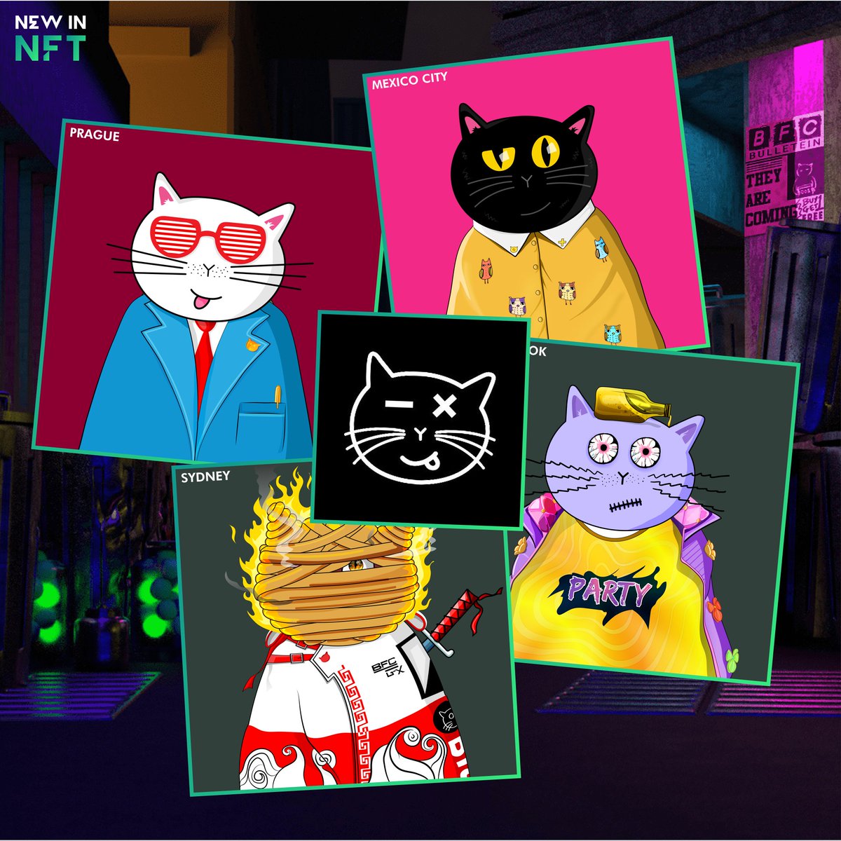 New in NFT tweet media