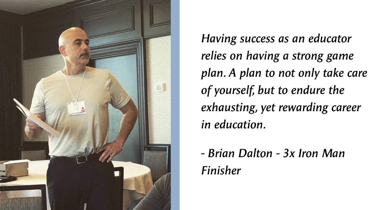 NewHorizonsSB's tweet photo. Roll Call - We know being an educator is hard. We love and appreciate this quote from our own Brian Dalton.  Thank you teachers &amp; administrators for all you do! Tag someone we can say thank you too! #teachersupport #edusupport #MentalHealthMatters https://t.co/HEEt59iJ9d