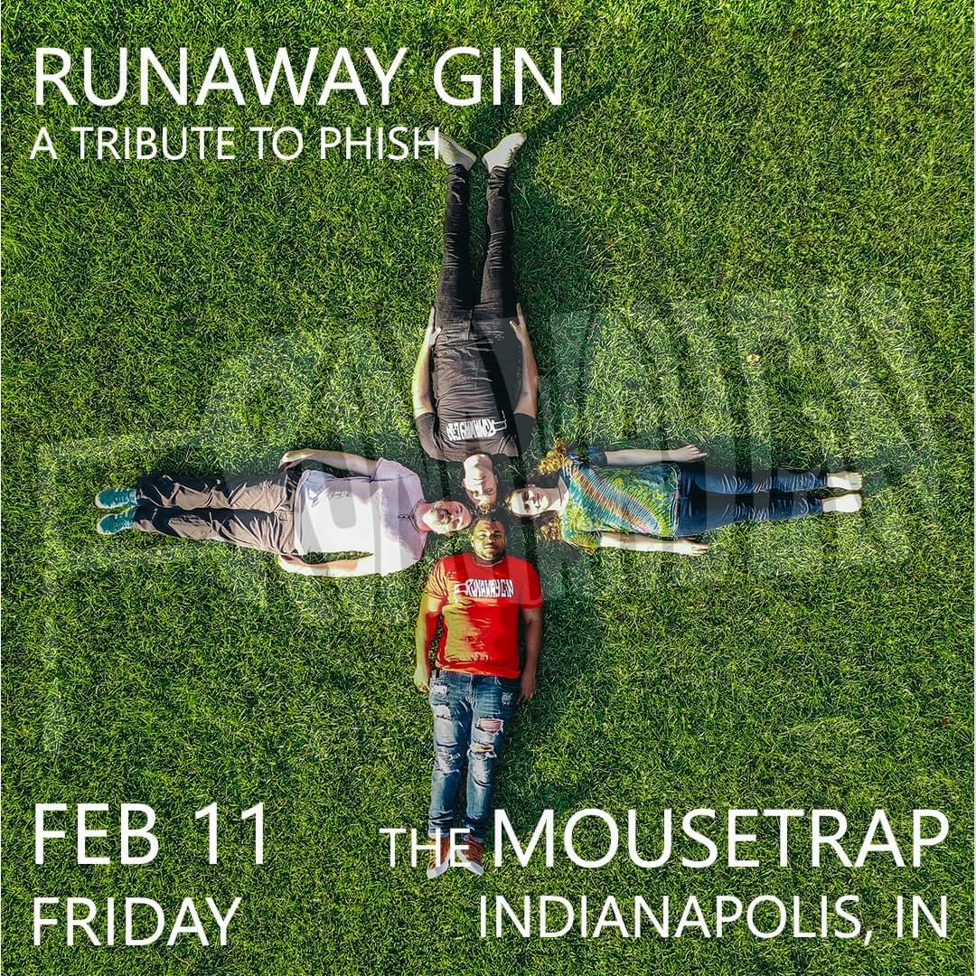 #Phish #tribute this #Friday at The #Mousetrap #RunawayGin