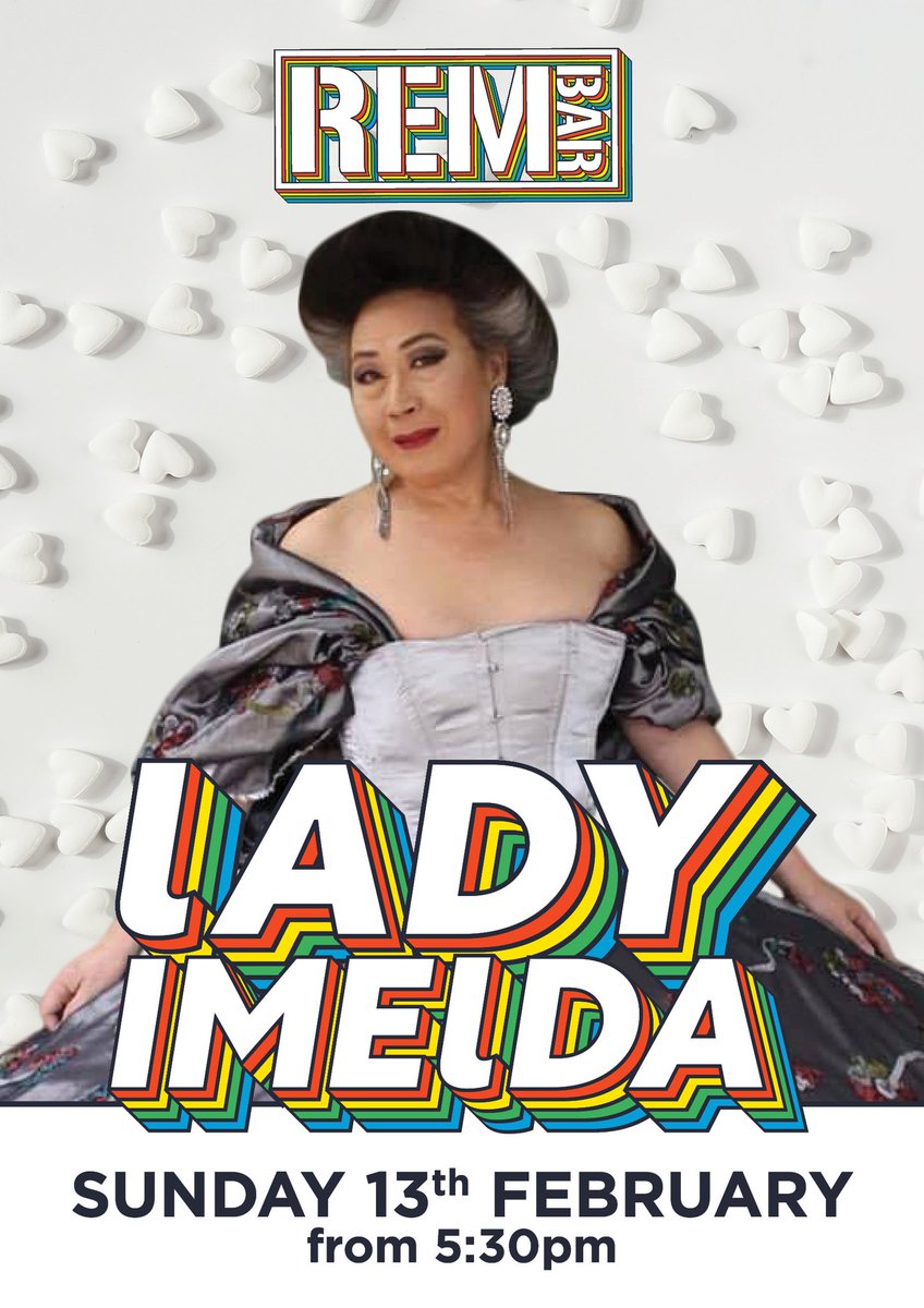 This Sunday, <a href="/ladyimelda/">Lady Imelda Tralala</a> is back at the REM with her fabulous vocals and stories