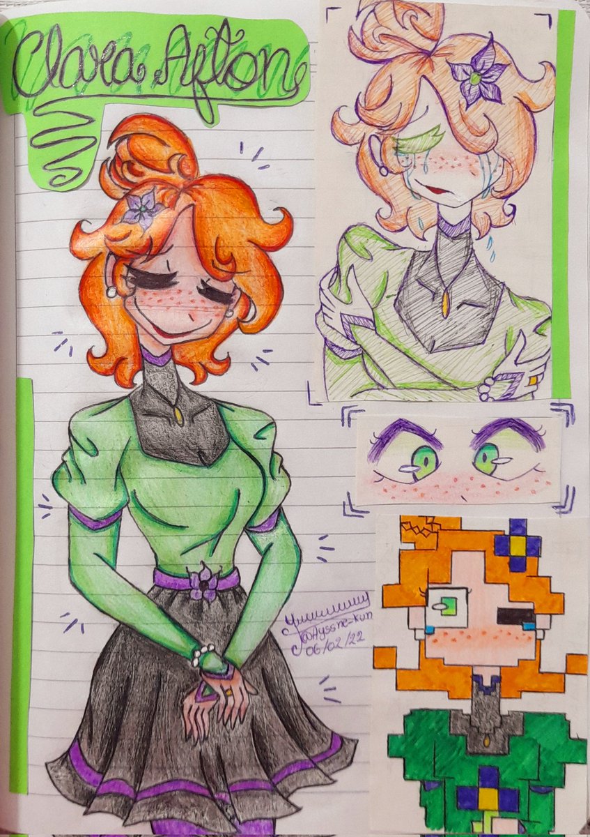 Yne_Loid's tweet photo. 💐💚𝐌𝐫𝐬. 𝐀𝐟𝐭𝐨𝐧💚💐
.
.
.
.
.
#claraafton #FNAF #aftonfamily https://t.co/Okz40yXVP8