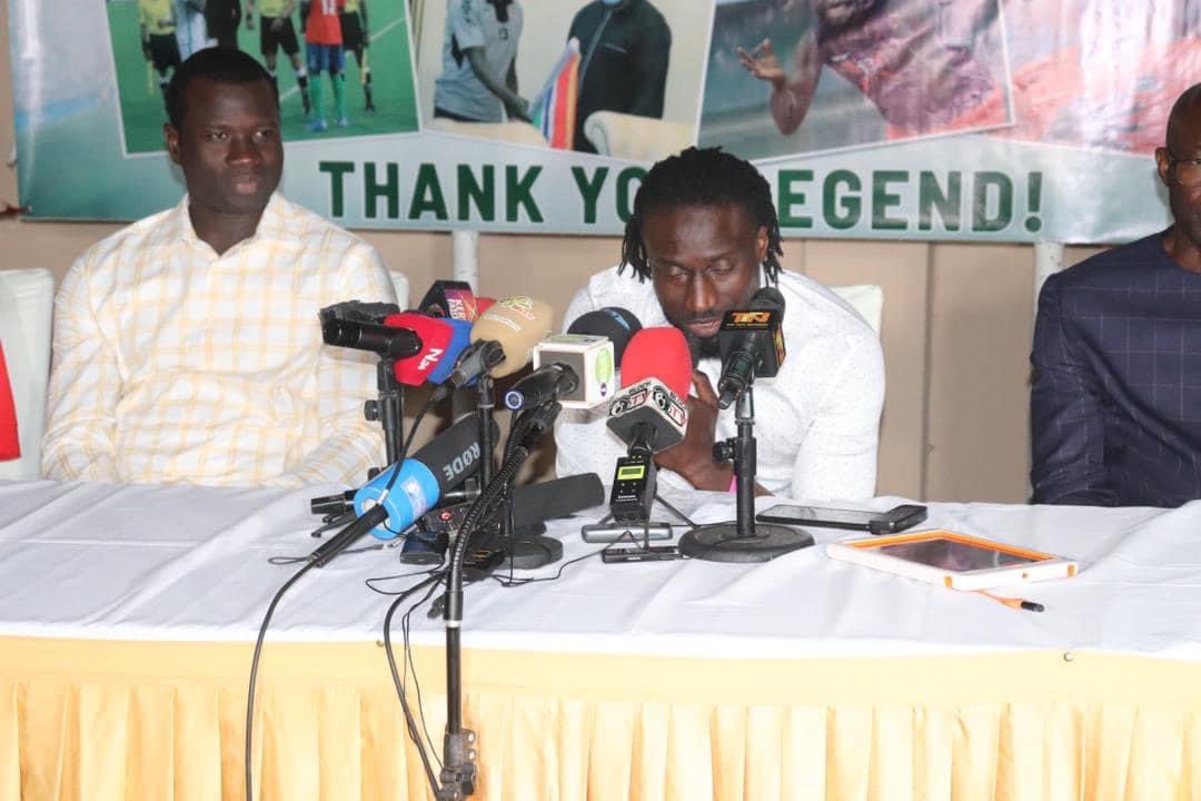 Thank you Captain <a href="/ndajagne/">pa modou jagne</a> you’ve been an incredible leader, from every moment of your journey you kept on encouraging us, and that great leadership made us stronger. Much love and appreciation from you little brother❤️ we love you Captain