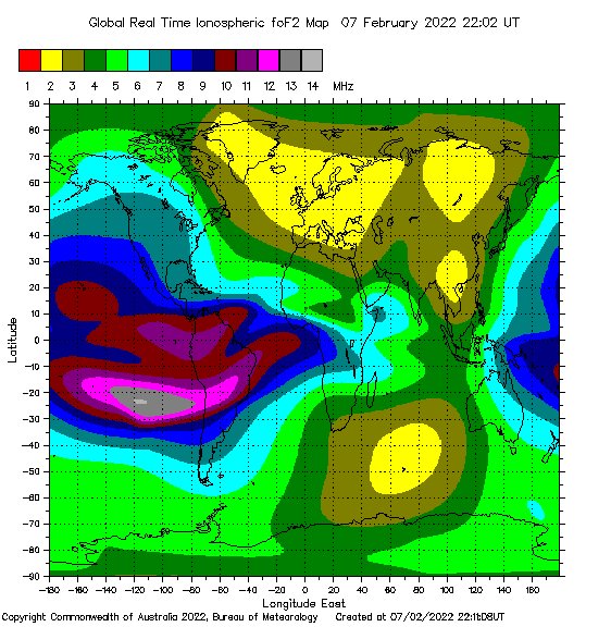 Global Optimum NVIS Frequency Map Based Upon Hourly Ionosphere Soundings via https://t.co/6WcAAthKdo #hamradio https://t.co/kVuBJtZdFd