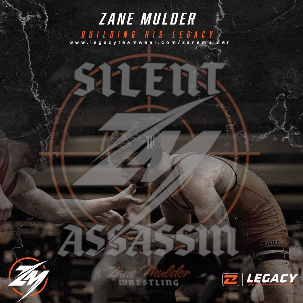 legacyteamwear's tweet photo. The first Legacy Athlete! The Silent Assassin! @zane_mulder
Go get you some new ZM Silent Assassin Merch to support.
https://t.co/Pdhsc27vO1
#Legacy #BuildYourLegacy #builttoberemembered https://t.co/WxlPFto6II