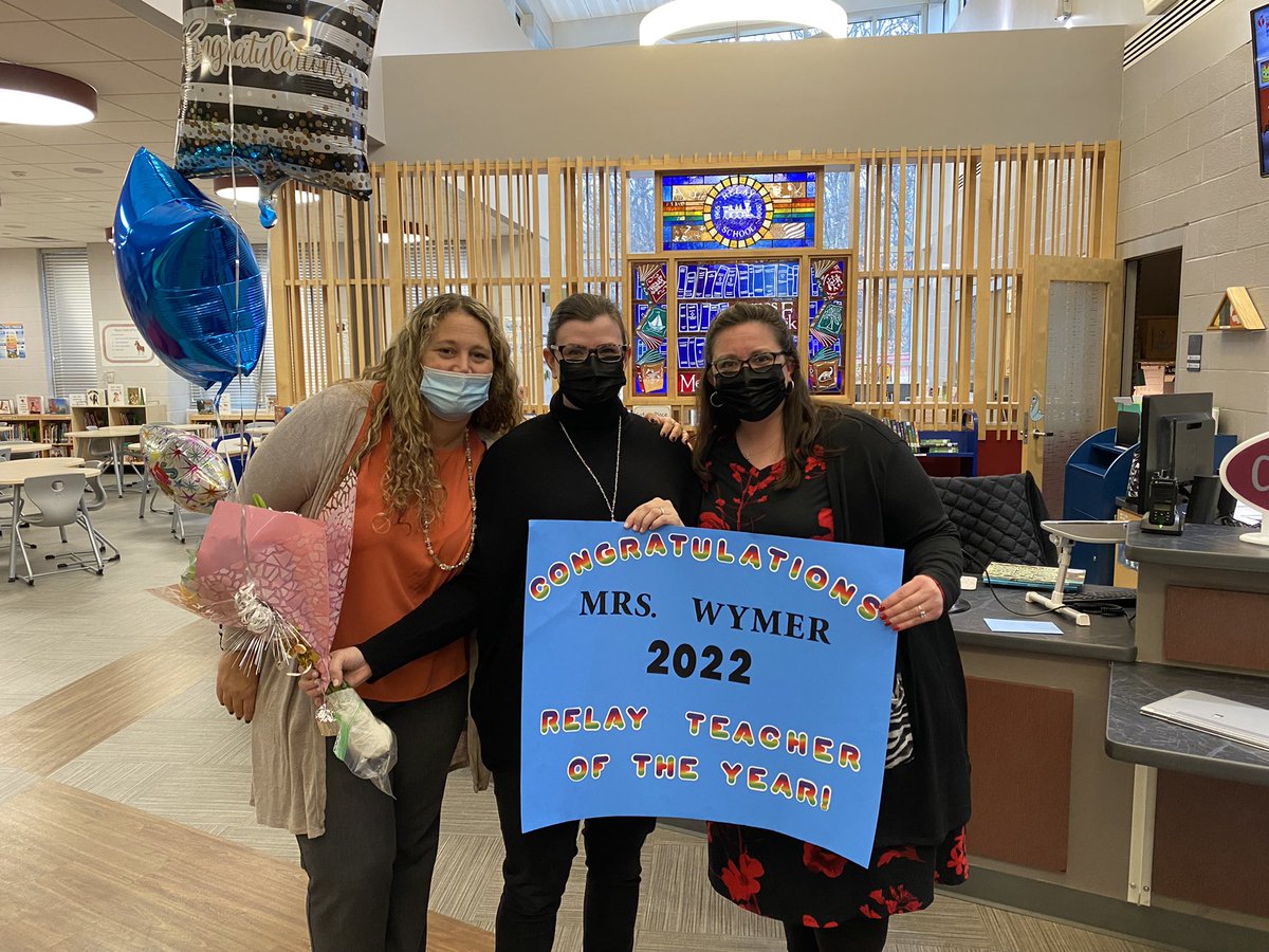 Lisa Grace (@lisagracerelay) on Twitter photo It is with great excitement and honor that I present to you BCPS Teacher of the Year nominee, Mrs. Laura Wymer, our Library Media Specialist <a href="/Relay_BCPS/">Relay Elementary</a> Congratulations & thank you for all that you do for our school and students! <a href="/almorrow0430/">Adrienne L. Morrow, Ed.D.</a> <a href="/RJones_8/">Racquel Jones, Ed.D.</a> <a href="/BaltCoPS/">Baltimore County Public Schools</a> <a href="/BcpsLibrarians/">BCPS Librarians</a> It is with great excitement and honor that I present to you BCPS Teacher of the Year nominee, Mrs. Laura Wymer, our Library Media Specialist <a href="/Relay_BCPS/">Relay Elementary</a> Congratulations & thank you for all that you do for our school and students! <a href="/almorrow0430/">Adrienne L. Morrow, Ed.D.</a> <a href="/RJones_8/">Racquel Jones, Ed.D.</a> <a href="/BaltCoPS/">Baltimore County Public Schools</a> <a href="/BcpsLibrarians/">BCPS Librarians</a>