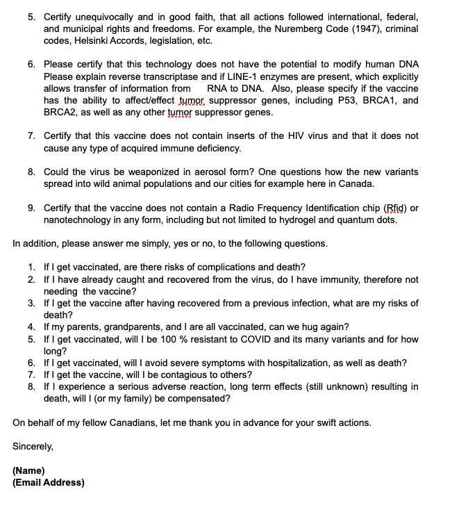 Justin_Ling's tweet photo. This absolutely crackers letter has been spreading like wildfire on the convoy Telegram channels. Supporters are apparently calling and emailing the Governor General en masse to demand...a coup. https://t.co/2yeb6OxjIz