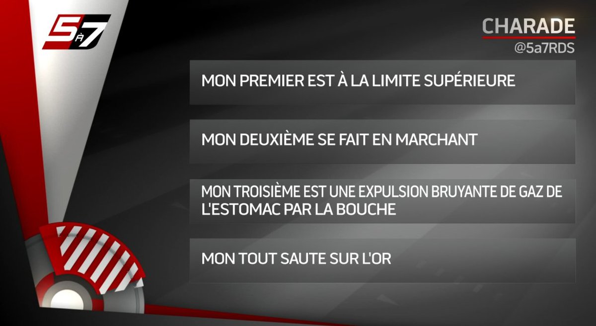 Le 5 à 7 tweet media