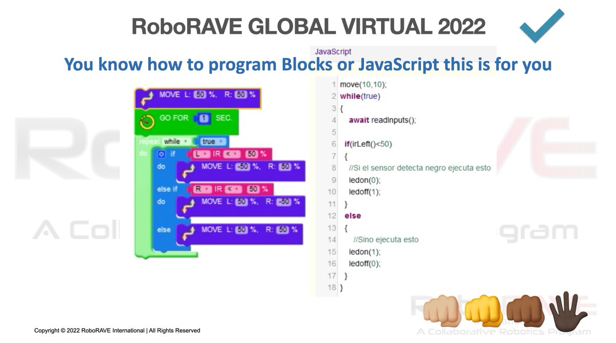 RoboRAVE Global Virtual 2022
We invite you to participate in the RoboRAVE GLOBAL VIRTUAL Robotics Tournament 2022.
#roboRAVE #RoboRAVEInternational #Mirobotica