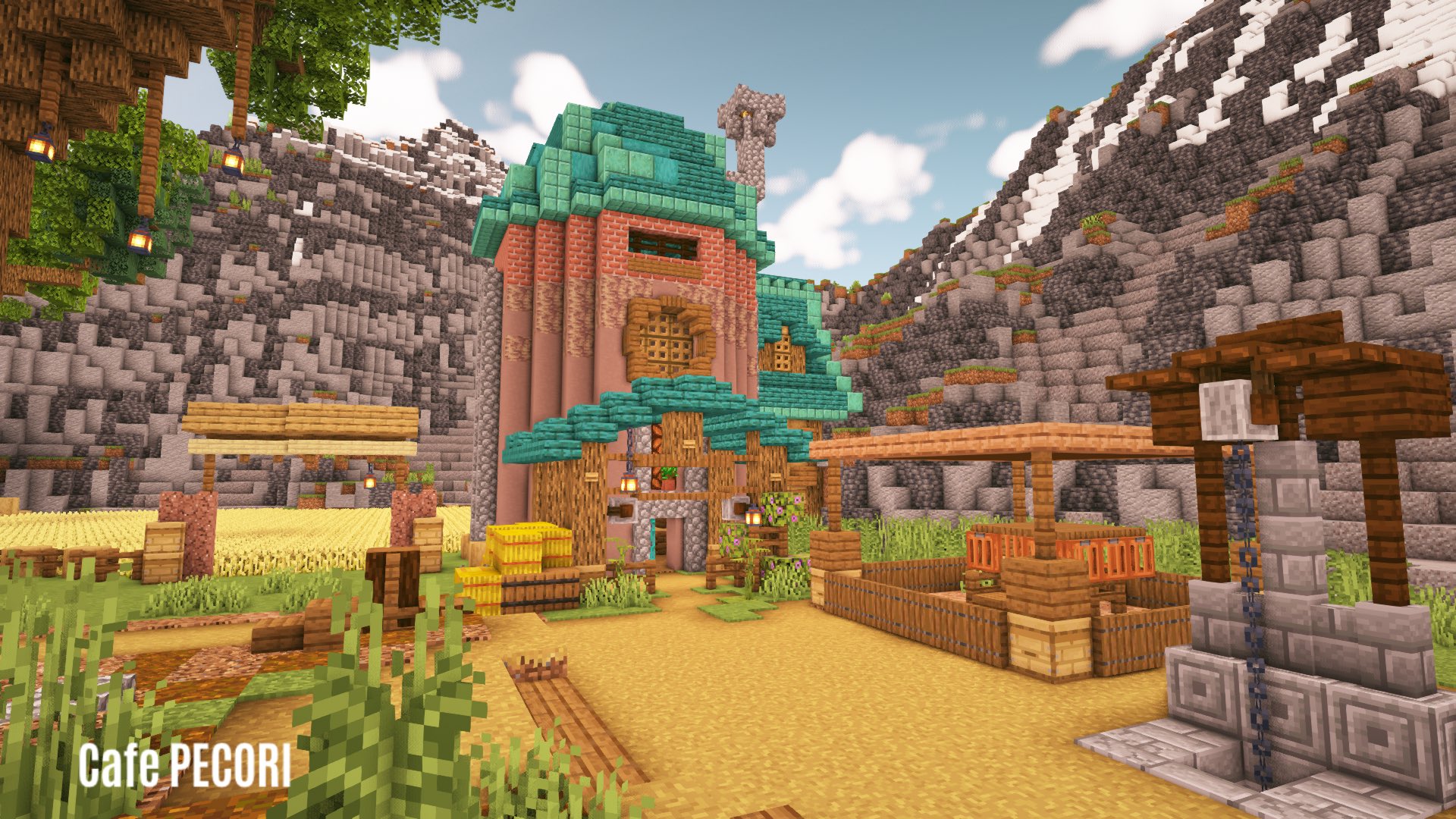 宝条みちる Minecraft Twitter પર Rt Pecoribon 農家さんのおうち 今は色々作ってる途中だから少し前に動画作ったワールドから サイロをお家にしちゃったよ 井戸と鳥小屋もお気に入り おはガオー Good Morning Minecraft マイクラ T Co 3zrw7