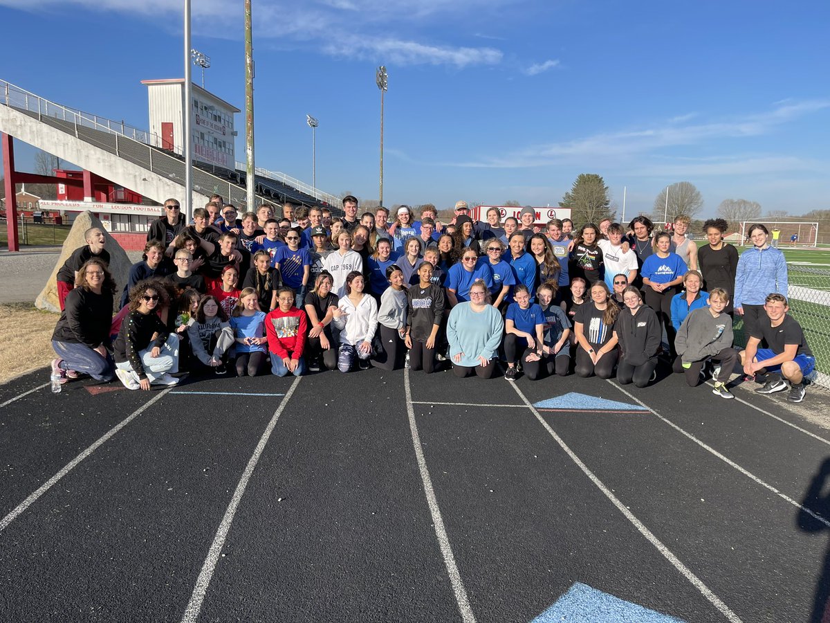 144 athletes/904 laps today by <a href="/LHSTrackNField/">LHS Redskin Track and Field</a>  <a href="/BaseballLoudon/">Loudon High School Baseball</a> <a href="/LoudonSoccer/">Loudon High Soccer</a> <a href="/FLMSBraves/">FLMS Braves</a> track and soccer and LHS softball to honor the memory of Sgt. Chris Jenkins and to show support for his family and our first responders. Our community cares.
