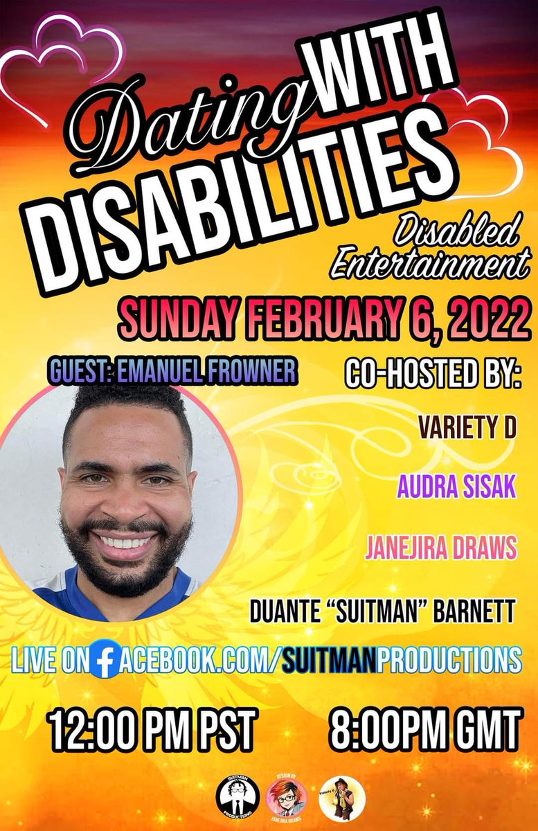VarietyD's tweet image. Our Latest episode  of #datingwithdisabilities ♥️😘♿ is on @YouTube NOW 

Click here, Listen &amp;amp; Keep the conversation going by leaving Comment below ⬇️

 youtu.be/Fgl8rN5jiBQ

ENJOY 😎