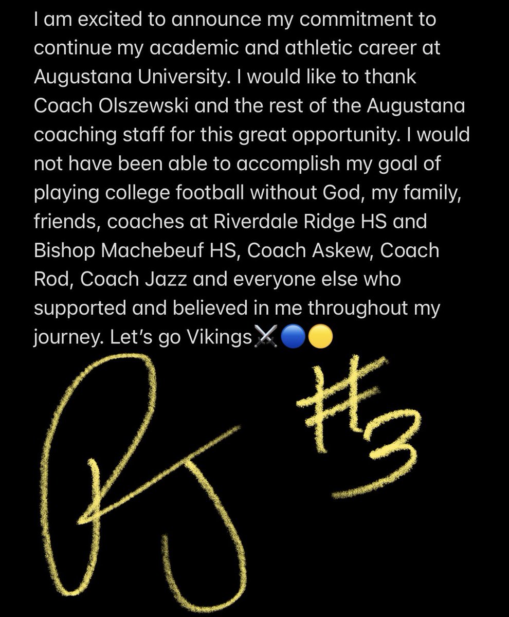 HollidayRj's tweet photo. #AGTG 1000% Committed‼️ 
Very grateful for this opportunity. Let’s work!⚔️ 
@CoachOJ_ @CoachSipple 
@ridge_riverdale @CWildSports @RodCoaching https://t.co/lrBtvuLzC3