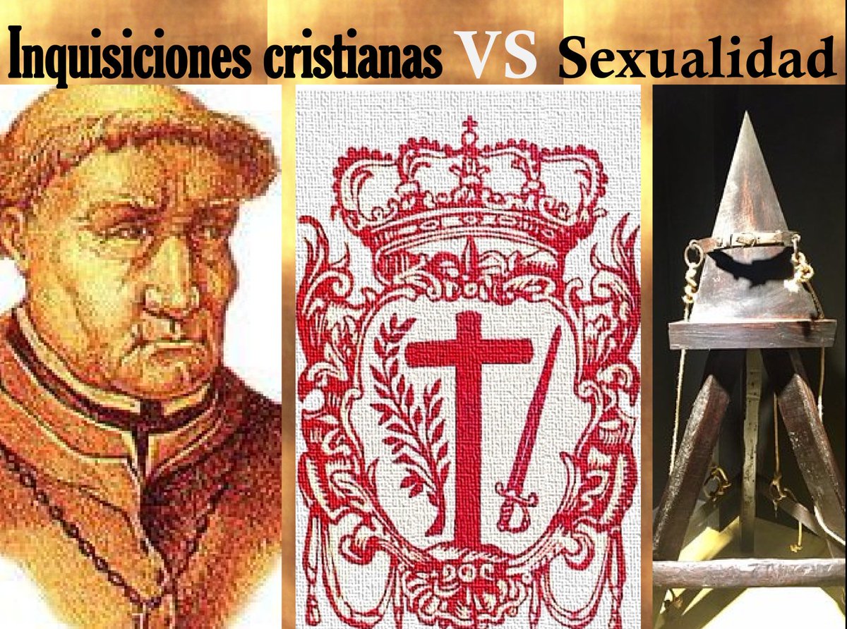 SheTVCanal's tweet photo. Las inquisiciones cristianas inician en el siglo lV con el Emperador Romano Constantino.
Millones de personas fueron torturadas y asesinadas en nombre de Dios por sus “pecados” durante 12 siglos, dejando secuelas ideológicas y creencias irreversibles.
https://t.co/rTi9GzIlbd https://t.co/bI2O8J6r9H