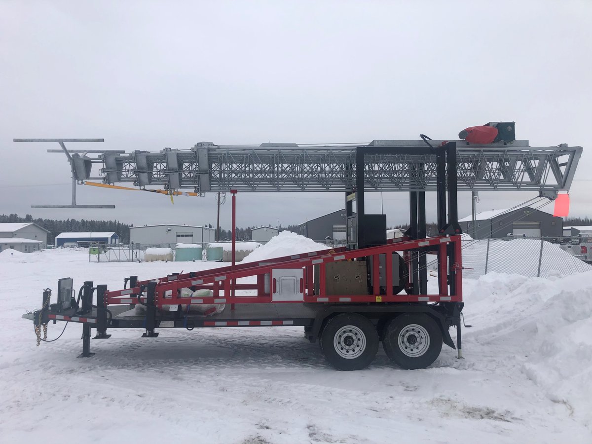 NorthernTowers's tweet photo. A Guardian HD 85' heading to Eastern Canada! 🙌

#cows #mobiletowers #trailertowers #builtincanada #northerntowers #guardianhd https://t.co/W8EDs1hBYN