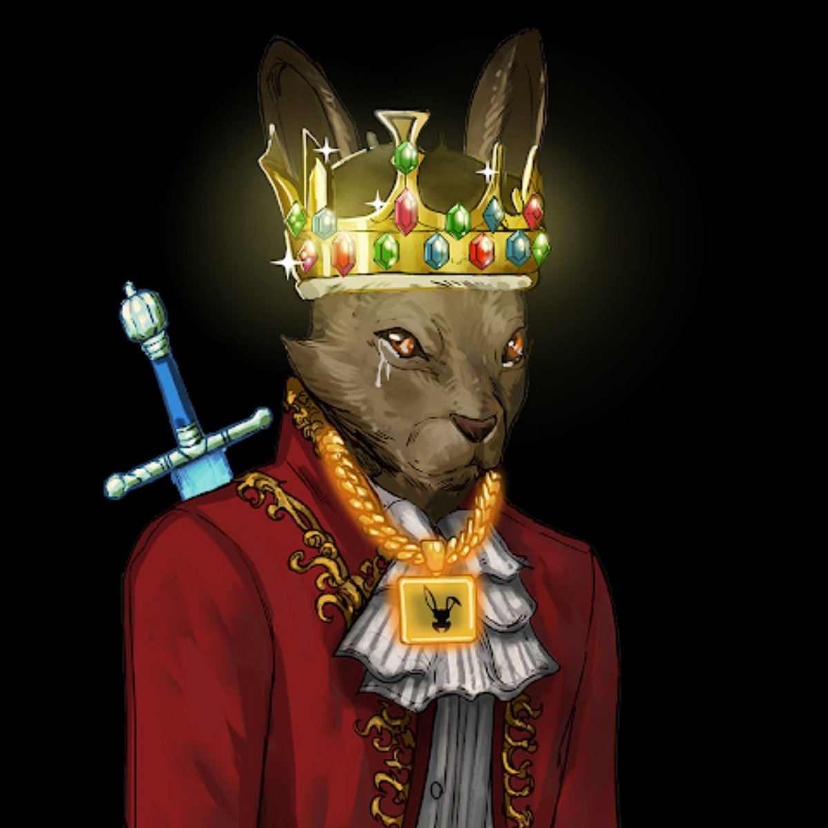 CUNCHKIZ's tweet photo. @jaeleDAO @evankeast @BobbyBananasNFT @OsakaFlakka @Zorra257 Royal Rabbits Club! They have just been revealed today! https://t.co/AmctvVQNv2