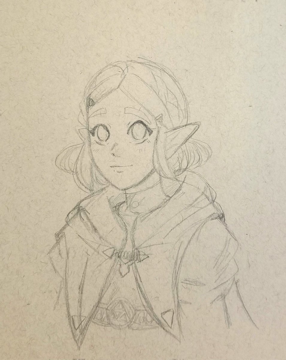 A quick Zelda sketch #BreathoftheWild2 #botw2 #LegendOfZelda #Nintendo #Fan...