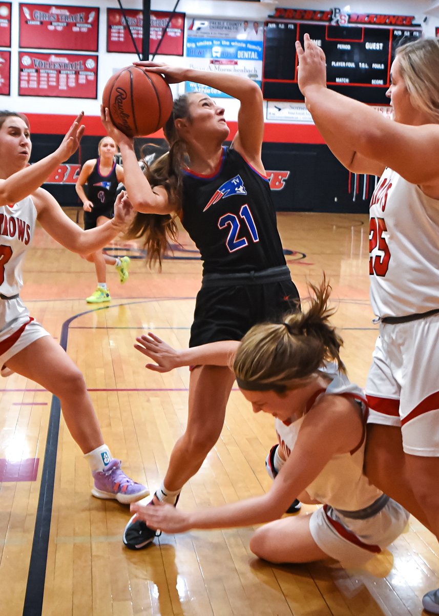 Dale Barger (@db_sportsreport) on Twitter photo <a href="/MeghanDowning10/">Meghan Downing</a> led Tri-Village with 22 pts, 14 reb, 5 blk, <a href="/morgan_hunt5/">Morgan Hunt</a> 18, <a href="/rylee_sagester/">Rylee Sagester</a> 15 & <a href="/torierichardss/">Torie Richards!</a> 9 points in 66-48 win over Preble Shawnee.
<a href="/TVLadyPatriots/">Tri-Village Lady Patriots</a> <a href="/TV_AthleticDept/">Tri-Village Athletic Department</a> <a href="/WOACSports/">WOAC Sports</a> <a href="/jw_gilbert/">Jeff Gilbert ✏️</a> <a href="/EFrantzMP/">Eric Frantz</a> <a href="/mvhoopvault/">Miami Valley Hoop Vault</a> <a href="/SWOSportsDaily/">Southwest Ohio Sports Daily</a> @darkecountynow <a href="/MeghanDowning10/">Meghan Downing</a> led Tri-Village with 22 pts, 14 reb, 5 blk, <a href="/morgan_hunt5/">Morgan Hunt</a> 18, <a href="/rylee_sagester/">Rylee Sagester</a> 15 & <a href="/torierichardss/">Torie Richards!</a> 9 points in 66-48 win over Preble Shawnee.
<a href="/TVLadyPatriots/">Tri-Village Lady Patriots</a> <a href="/TV_AthleticDept/">Tri-Village Athletic Department</a> <a href="/WOACSports/">WOAC Sports</a> <a href="/jw_gilbert/">Jeff Gilbert ✏️</a> <a href="/EFrantzMP/">Eric Frantz</a> <a href="/mvhoopvault/">Miami Valley Hoop Vault</a> <a href="/SWOSportsDaily/">Southwest Ohio Sports Daily</a> @darkecountynow
