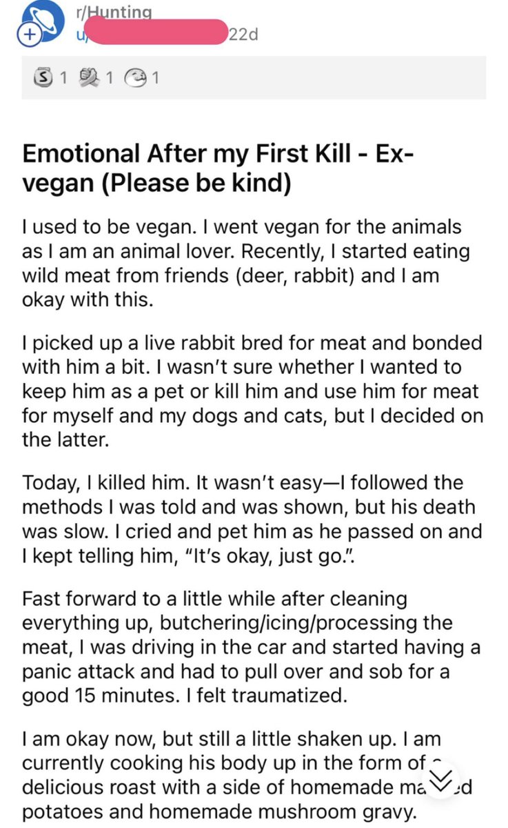 mooshortie's tweet photo. 😐 clearly, you are not an animal lover. https://t.co/Ved9CPajwm
