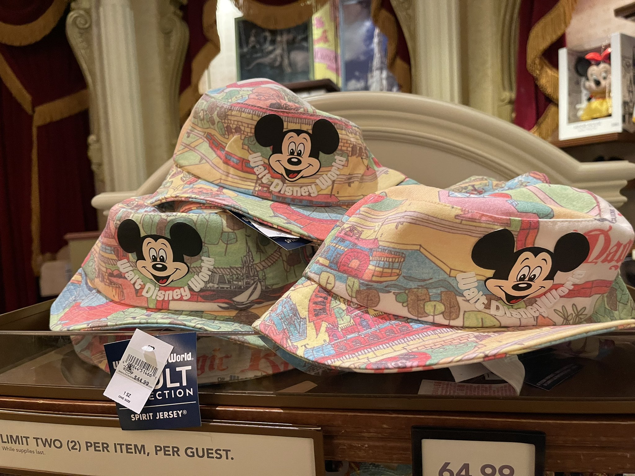 スピジャ スピリットジャージ ディズニー WDW 50周年 レトロ