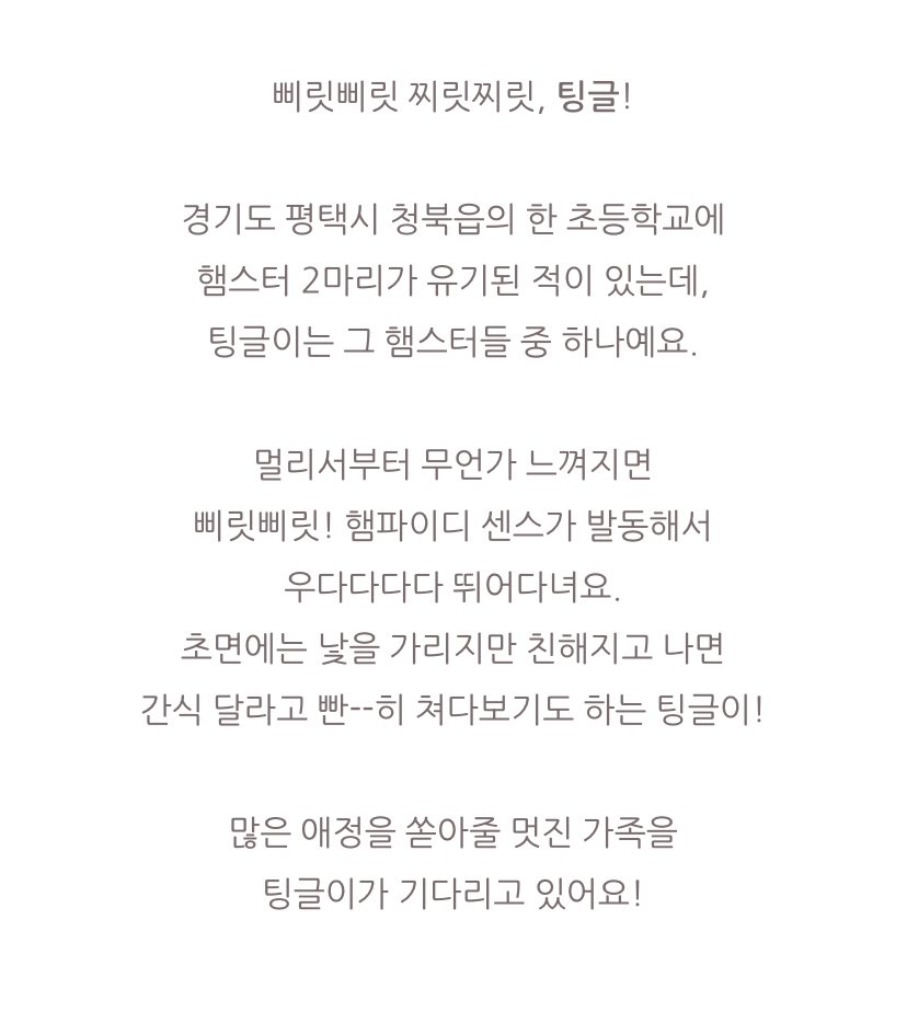 tingle___'s tweet photo. 컷오프 프로젝트에서 팅글이의 입양홍보가 시작되었습니다! 링크에서 입양홍보서를 참고해 문의 주세요 ꉂ (๑¯ਊ¯)σ https://t.co/6jiJjdanCa