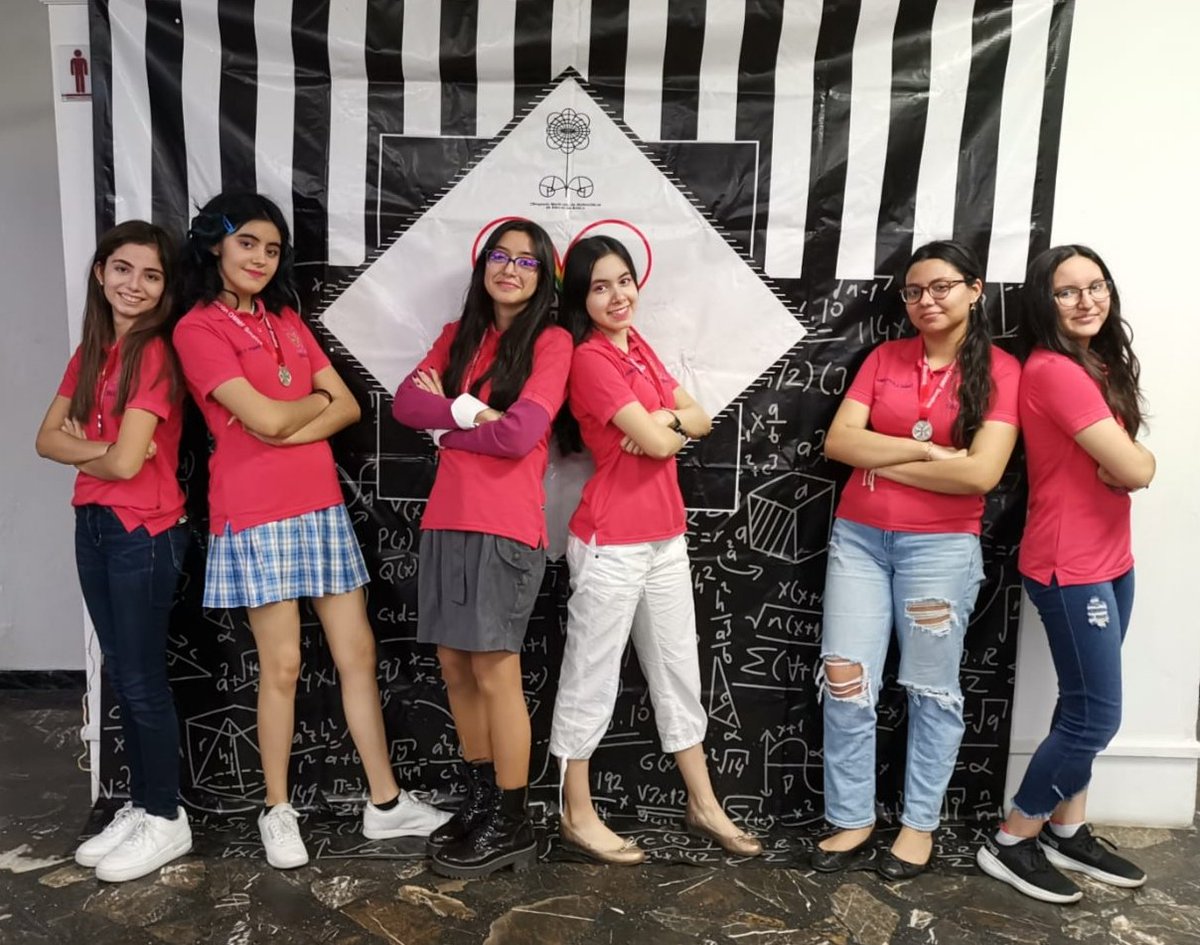 OmmSinaloa's tweet photo. Excelente resultado para Sinaloa en el 1er Concurso Femenil de la Olimpiada Mexicana de Matemáticas

- 3 OROS,  1 PLATA y 1 BRONCE, en la prueba individual.
- 1 PLATA en la prueba por equipos.
- 3er lugar nacional en el ranking de estados participantes.

¡Felicidades CAMPEONAS! https://t.co/qi1X0loulh