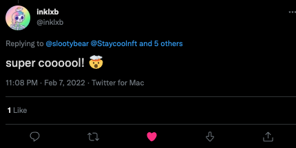 slootybear's tweet photo. @Staycoolnft here's mine!! collab with @TastyBonesNFT 
- acknowledged by @inklxb too! https://t.co/JvKQa4dwt2