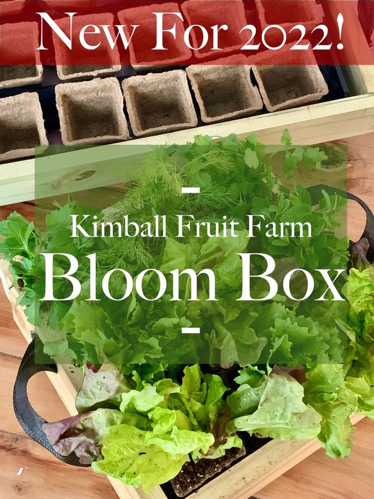 Proud to announce that Bloom boxes are now available for purchase on our website:

kimball.farm/collections/al…