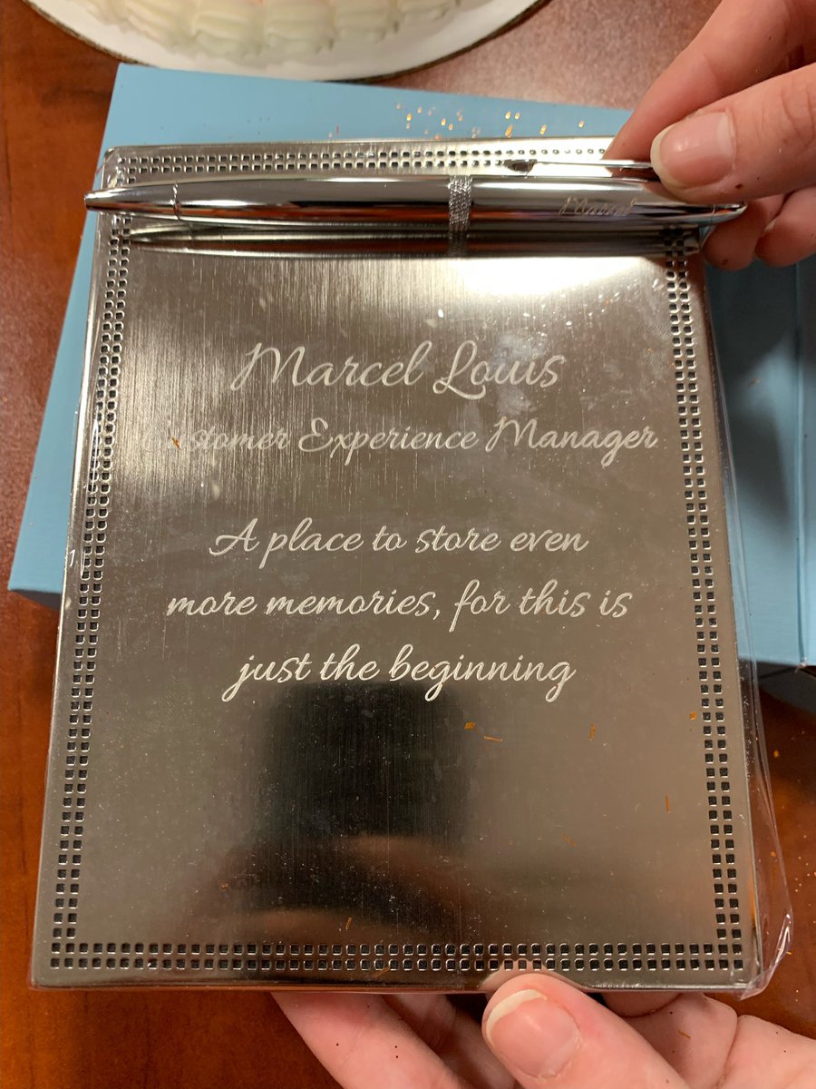 today was my last staff meeting in #0922 and wow. words cannot describe all the love i received today from my team. thank you so much to everyone but especially to my store manager, @YDensin for the amazing gift that i will truly cherish and that sill remind me of my HOME. 🧡🧡🧡