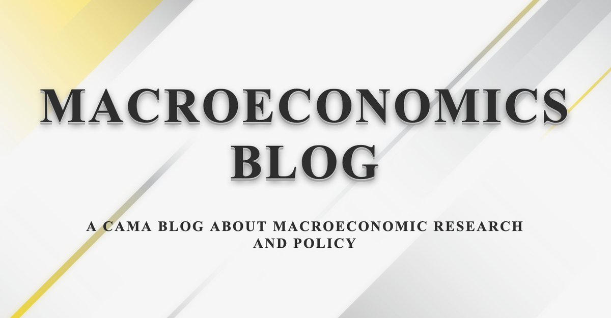 CAMA has launched a new blog on macroeconomics. Submissions are being accepted. <a href="/ANUCrawford/">ANU Crawford School of Public Policy</a> bit.ly/3seT0CH