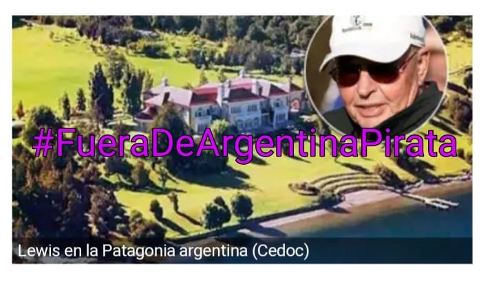 Mgn32259360's tweet photo. #LagoUsurpado
#FueraDeArgentinaPirata
#LaDeudaEsMacrista
#MacriComplice
#MacriVendePatria https://t.co/1tNL76qPVe