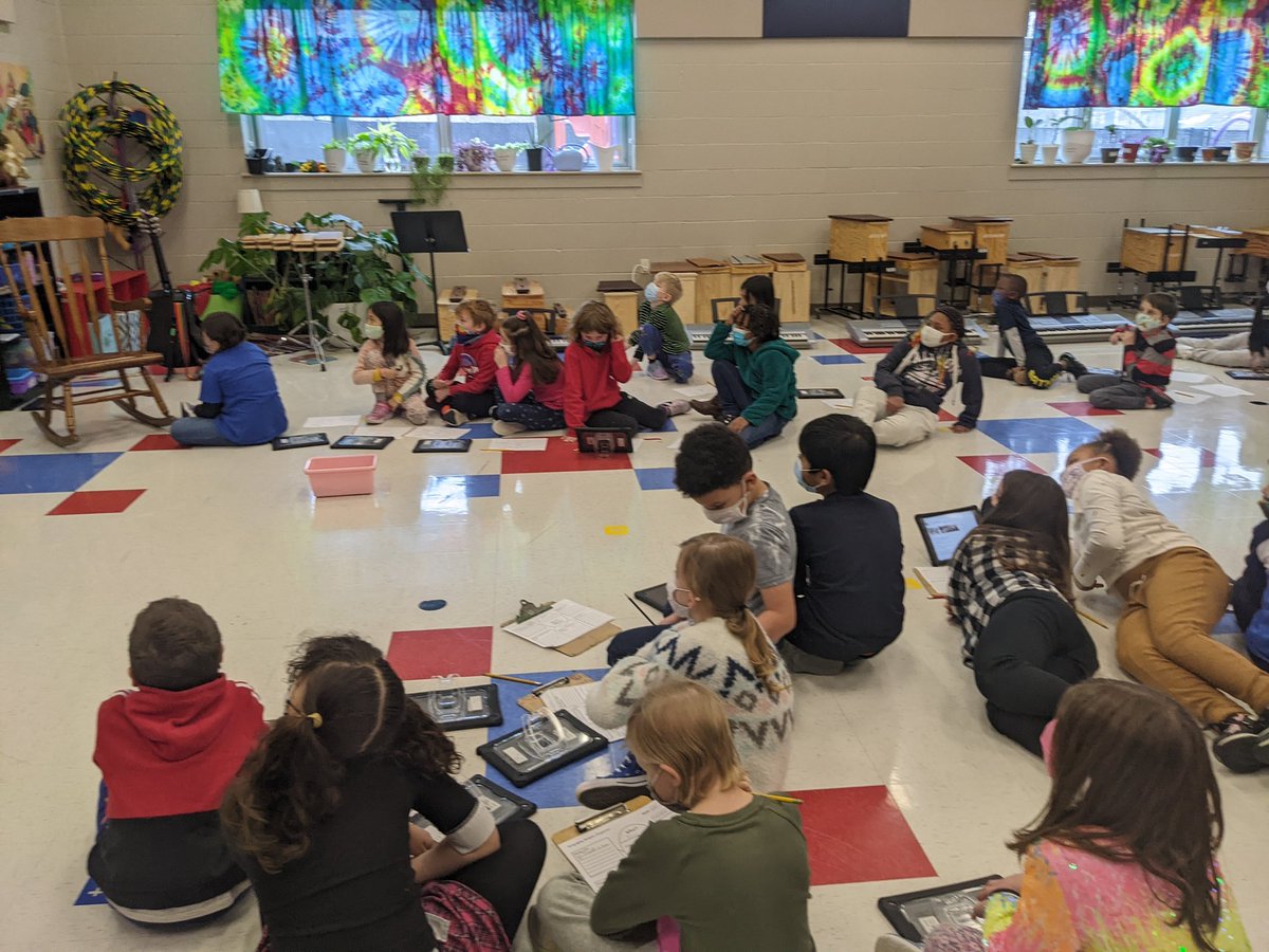 KolLSEArts's tweet photo. 2nd grade discovering the great work of Fred Onovwerosuoke! Great discussion with our amazing music teacher, Ms. Majerus! @KolLSEArts @LaceyLSEArts @LSEArts @MajerusLSEArts https://t.co/2xewbl1bog