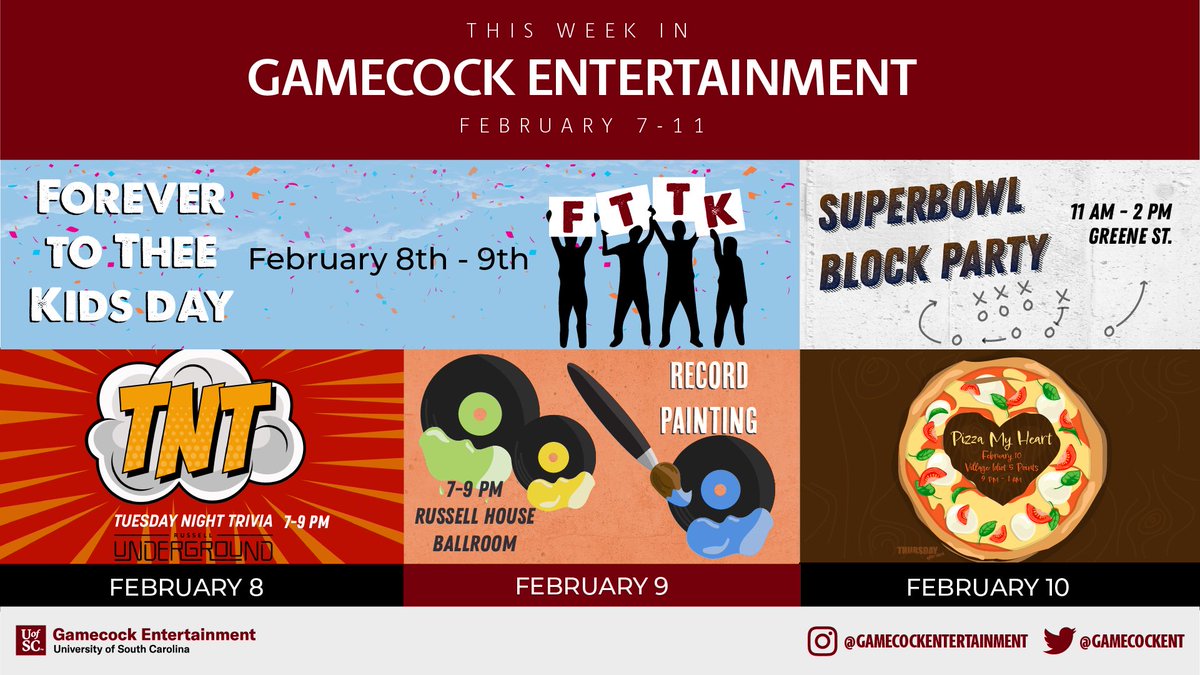 ⚠️ATTENTION: You’re going to be busy this week! 😬