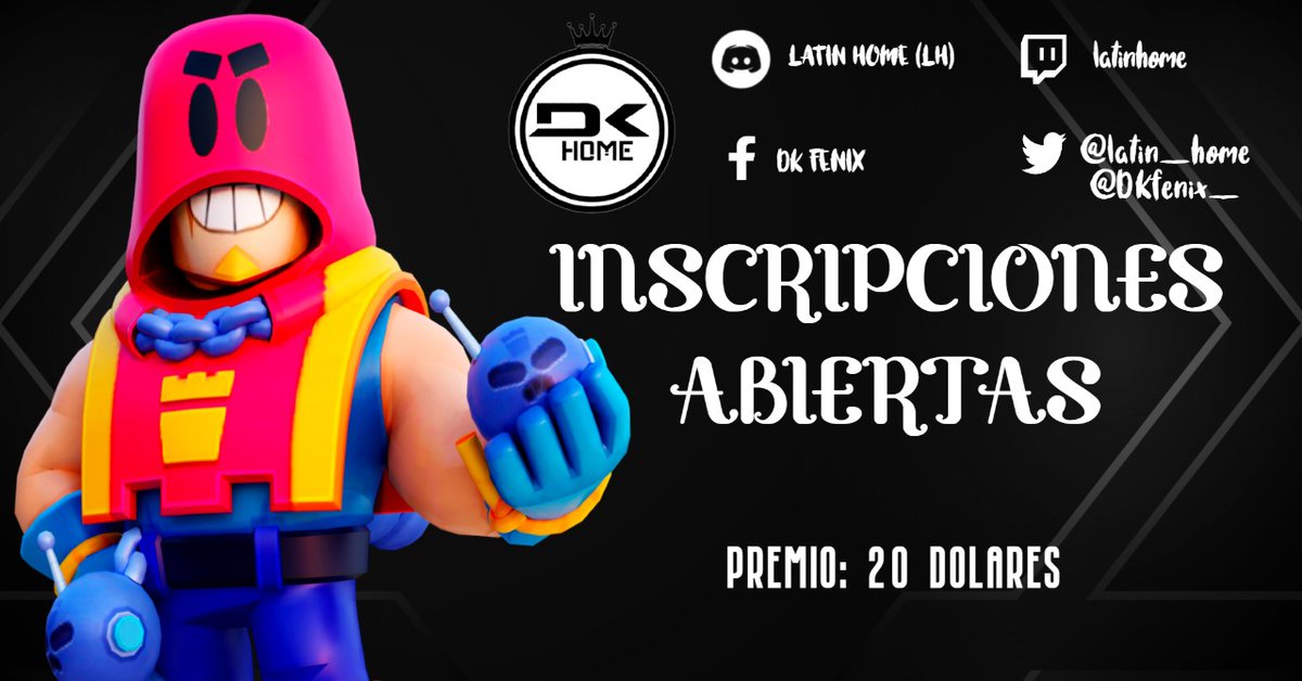 Por fin!!!!
Luego de tanta espera por parte de nuestros seguidores por fin podemos anunciar el comienzo de una historia!!!
La liga DK HOME 
Organizada por dos equipos Competitivos como <a href="/latin_home/">Latin Home</a>
Y @DKfenix_ 
Para tener más info de esta liga entra al servidor de discord ⬇️