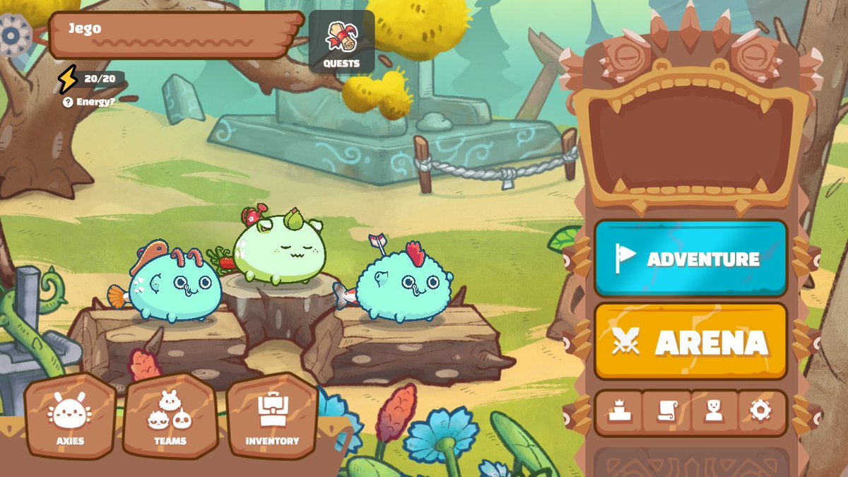 JegoNFT_12's tweet photo. GM! Big day for us guys. I'm going to giveaway an AXIE Scholarship. This will be the team up for scholarships for a 50/50 split. Retweet, follow and comment the pros and cons of the team! Plus points for experienced playerss https://t.co/Sa4EFc987u