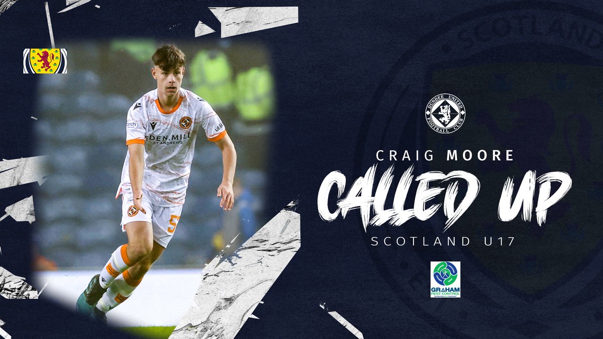 DUFCAcademy's tweet photo. 🏴󠁧󠁢󠁳󠁣󠁴󠁿 Congratulations to #YoungTerrors Craig Moore, Lewis O'Donnell and Rory MacLeod who have all been selected to represent @ScotlandNT U17s for this week's double-header against England at Oriam

🦁 Well deserved, lads

Read more 👉 https://t.co/A8gcTxv8Az https://t.co/7CiUDqcUcs