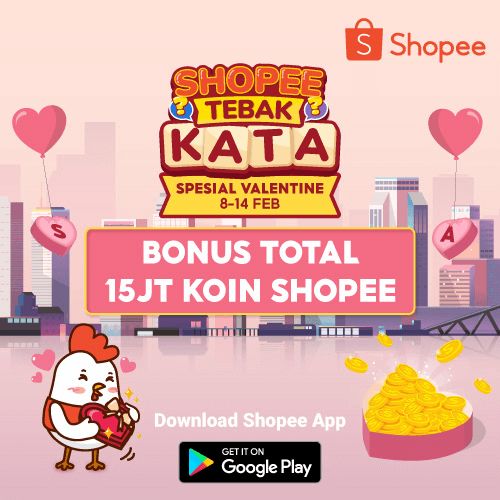 IMI20_'s tweet photo. #ShopeeTebakKata 08 Feb 2022
Tantangan Harian 4/6
⬛🟨🟨⬛🟨
⬛🟨🟨⬛🟨
🟨🟩🟨🟩🟩
🟩🟩🟩🟩🟩

  https://t.co/WSrVFvUkHu https://t.co/lr3U3i9pg8