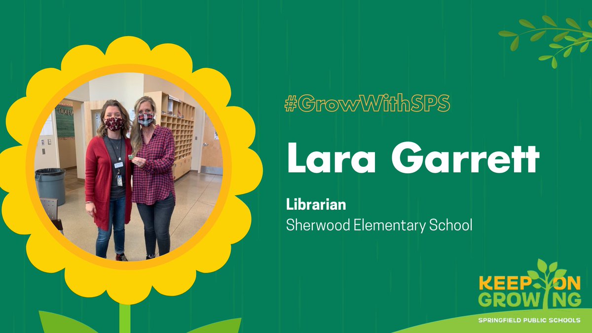 Springfield Public Schools (@officialsps) on Twitter photo "Lara has singlehandedly led a successful <a href="/sherwoodsps/">Sherwood Elementary</a> Book Fair, raising thousands of dollars for the PTA, planned and led the Snowman Shoppe in which students could purchase affordable gifts for their families." #GrowWithSPS "Lara has singlehandedly led a successful <a href="/sherwoodsps/">Sherwood Elementary</a> Book Fair, raising thousands of dollars for the PTA, planned and led the Snowman Shoppe in which students could purchase affordable gifts for their families." #GrowWithSPS