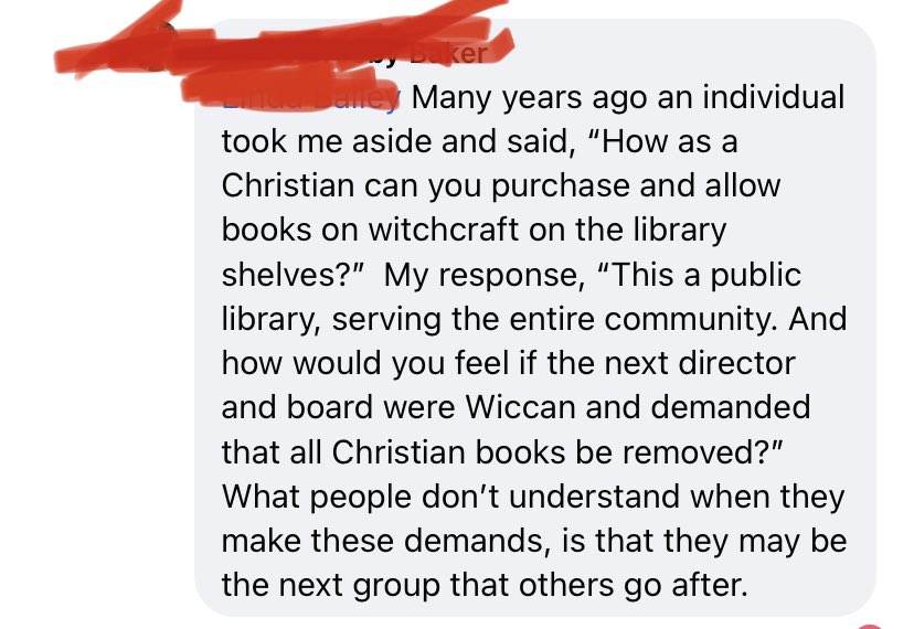 rahkeeks's tweet photo. Here’s a Christian librarian’s view on censorship #FReadom #bannedbooks #censorship #BookBanning https://t.co/ImXfPZ0e51