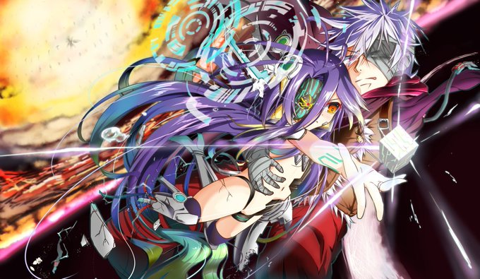 #この作品がなかったら今の自分は存在しなかったと言っても過言ではない作品ノーゲームノーライフゼロと出会えたから、お絵描きとしても、人命としても、今ここで生きていられてます 