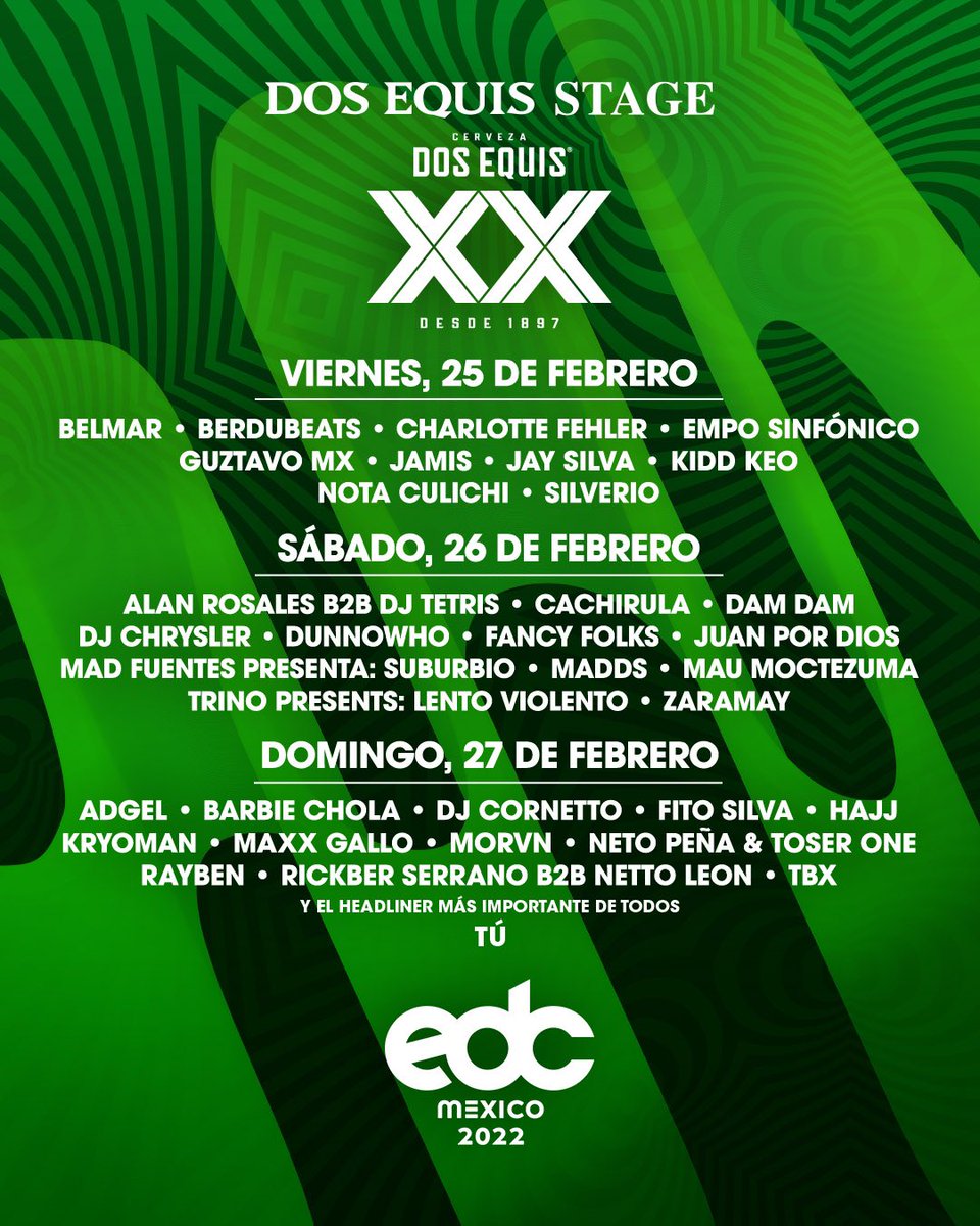 Nos vemos este sábado 26 de febrero bajo el cielo eléctrico de <a href="/EDC_MEXICO/">EDC Mexico</a>. El #LentoViolento ha llegado a México 🦉✨