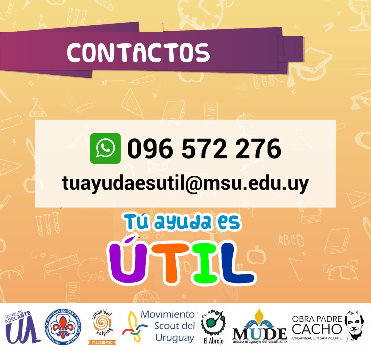 ObraPadreCacho's tweet photo. Sumate a esta campaña donando para comprarle Kits a todos/as aquellos/as que lo necesitan. 
Te dejamos el link directo a la plataforma de donación
https://t.co/krRw3us9EE  
🧡¡Muchas gracias!🧡 https://t.co/7TywDNuxAz