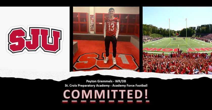 Thankful to announce my commitment to <a href="/SJUJohnnies/">Saint John's Athletics</a>. Thank you to all of my coaches, family and friends who have pushed me to who I am today.  <a href="/SJUFBCoachDumo/">Damien Dumonceaux</a> <a href="/scpaactivities/">SCPA Activities</a> <a href="/CoachDombrovski/">Noah Dombrovski</a>