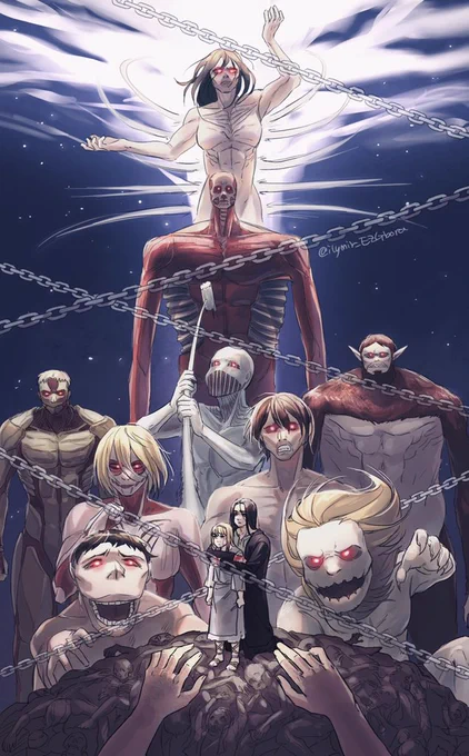 "I will end everything"
#aot #Aots4 #ErenJaeger #YmirFritz 