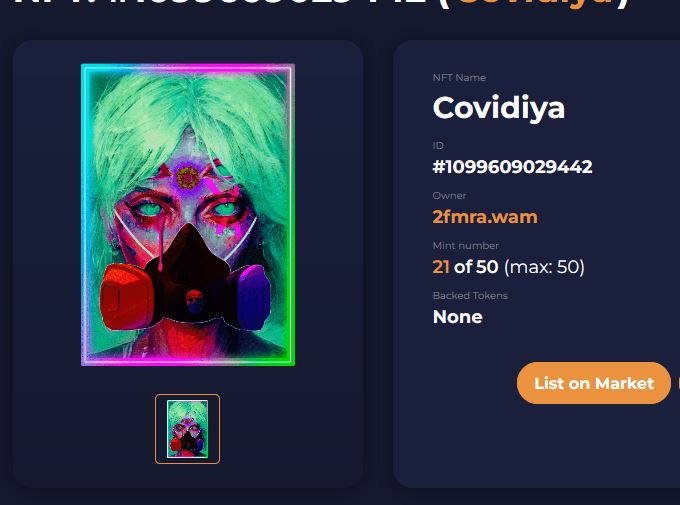 🧧#NFTGiveaway 🧧

✅Follow @MeganAndreina
1⃣A winner
✅like &amp; retweet 
🕰️12 hours
#NFTs #WAXP #NFTCommunity